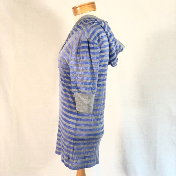 Calvin Klein Women’s Ombré Striped Hoodie L fits M - Picture 4 of 12